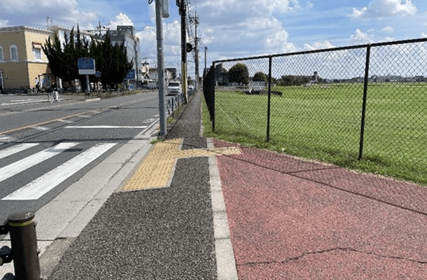 写真：道路整備状況　提供：真如苑